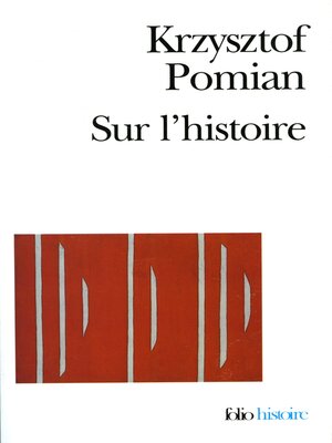 cover image of Sur l'histoire